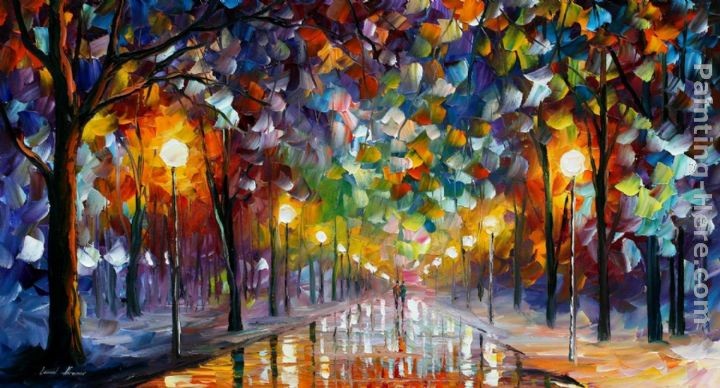 Leonid Afremov FIRST SNOW